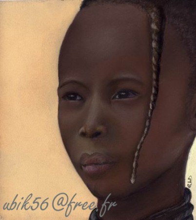 portrait garçon Himba
