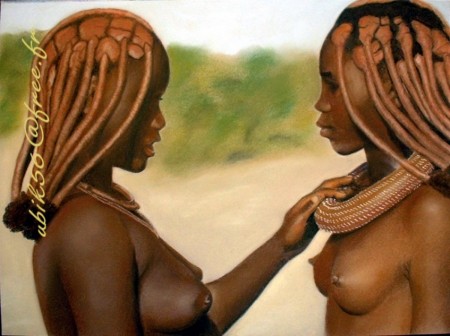 jeunes filles Himba.
